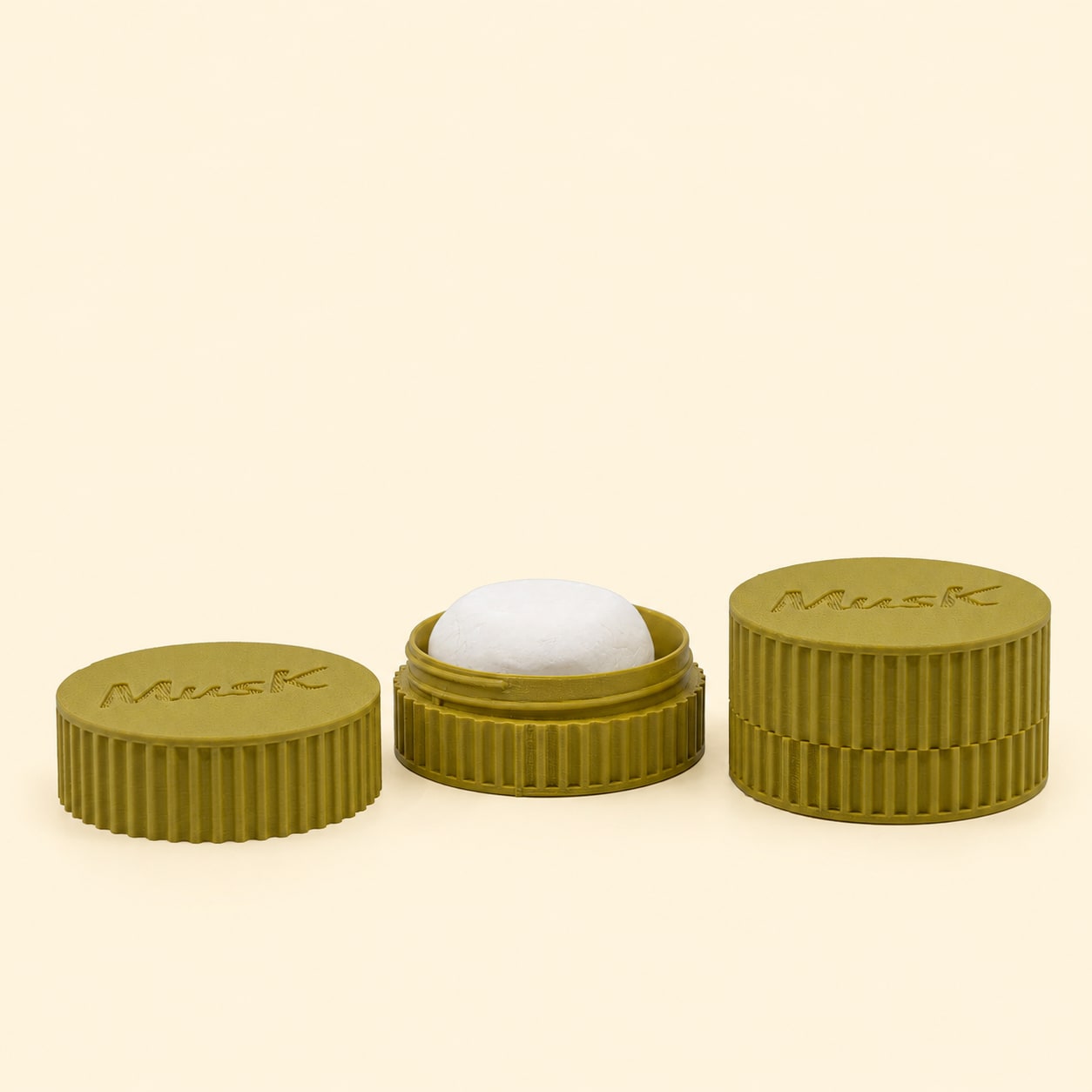 SHAMPOO BAR CARRIER 40 g – YELLOW-GREEN