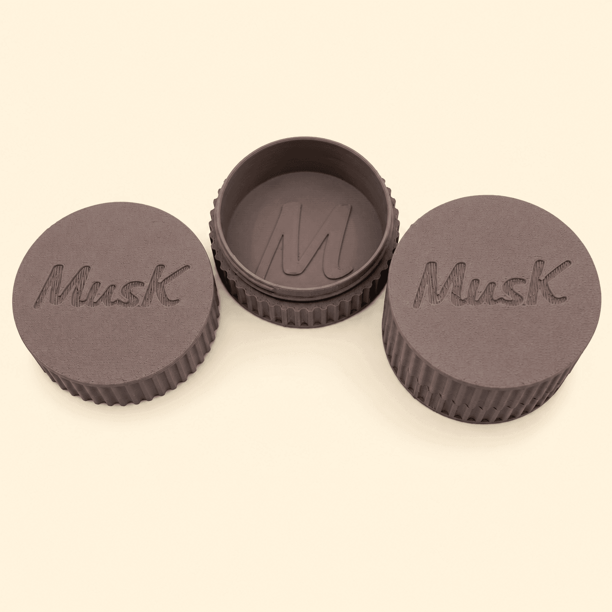 SHAMPOO BAR CARRIER 40 g – BROWN