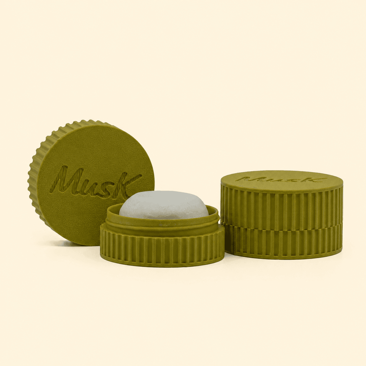 SHAMPOO BAR CARRIER 40 g – YELLOW-GREEN