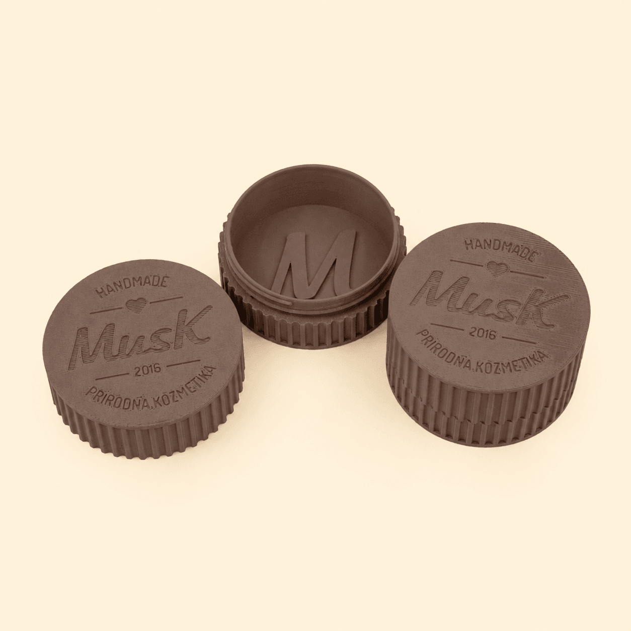 SHAMPOO BAR CARRIER 80 g – BROWN
