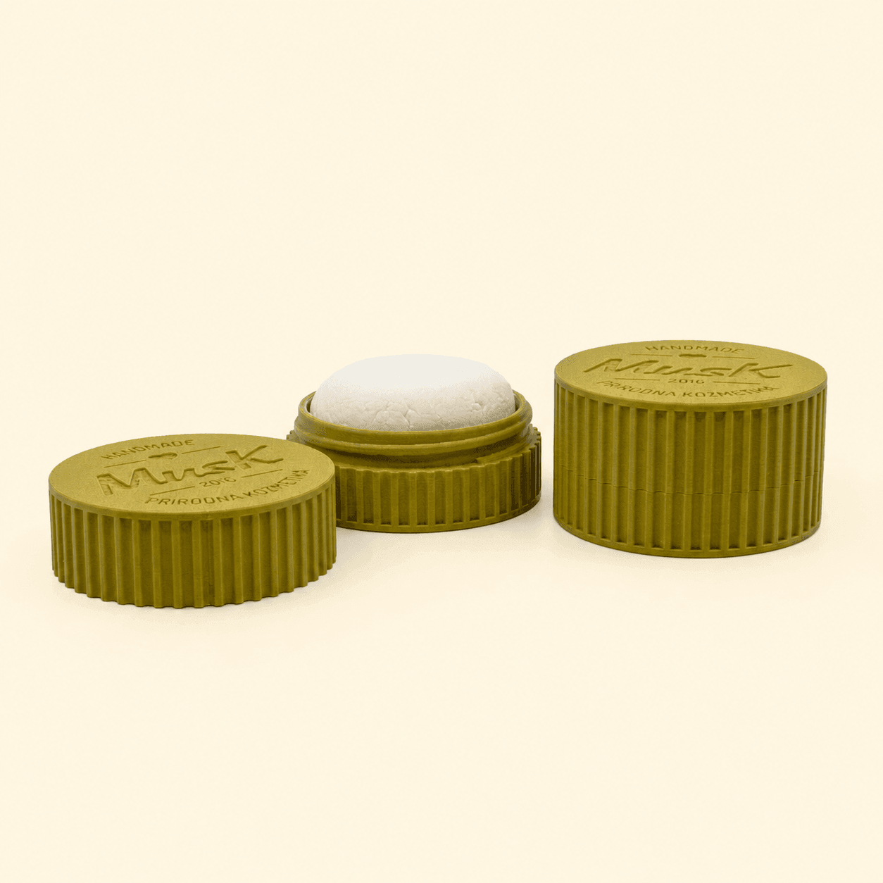 SHAMPOO BAR CARRIER 80 g – YELLOW-GREEN
